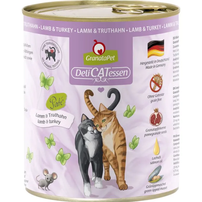 Prøvepakke: GranataPet DeliCatesse 6 x 800 g
