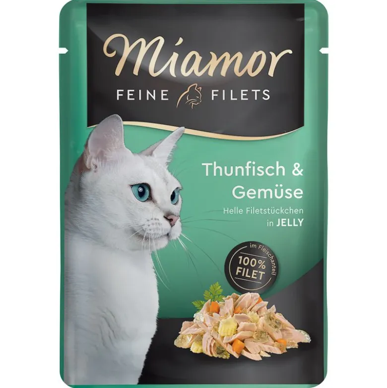 Prøvepakke: Miamor Fine Fileter i portionsposer 24 x 100 g
