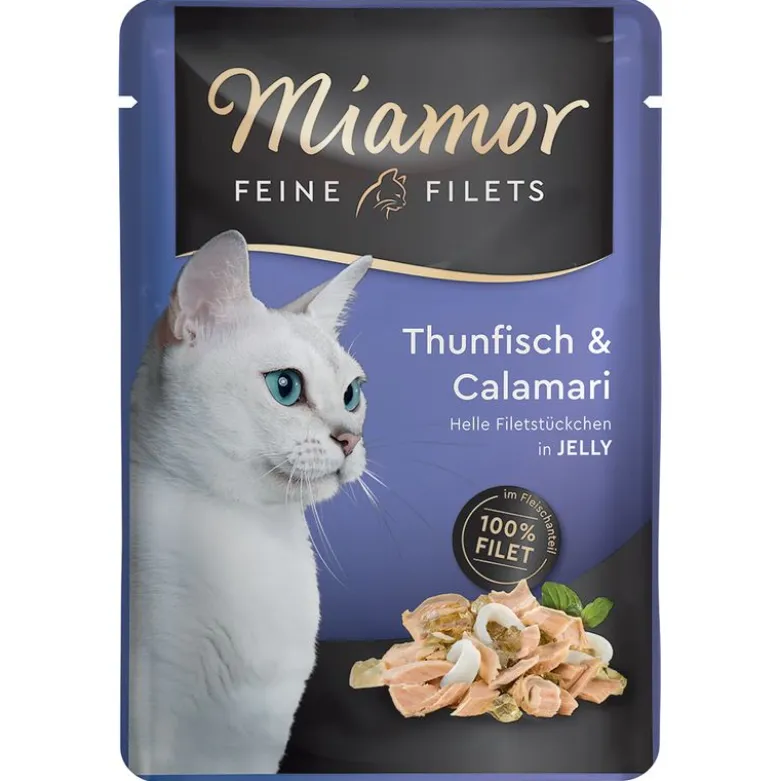 Prøvepakke: Miamor Fine Fileter i portionsposer 24 x 100 g