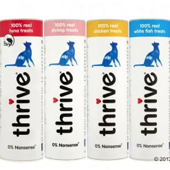 Prøvepakke: Thrive vådfoder & snacks