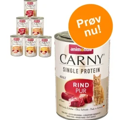 Prøvepakke: 6 x 400 g Animonda Carny Monoprotein Adult