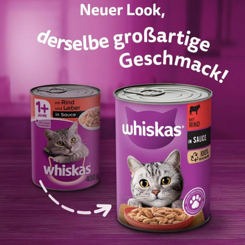 Prøvepakke: 6 x 400 g catz finefood
