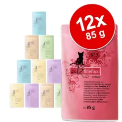 Prøvepakke: 12 x 85 g catz finefood portionsposer