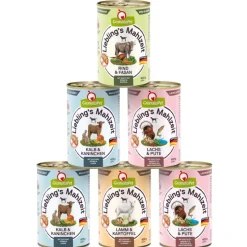 Prøvepakke: 6 x 400 g GranataPet Liebling's Mahlzeit