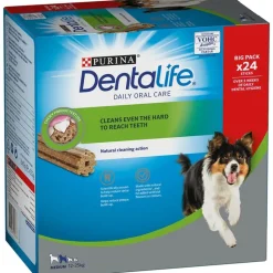 PURINA Dentalife tandpleje-snacks mellemstore hunde (12-25 kg)