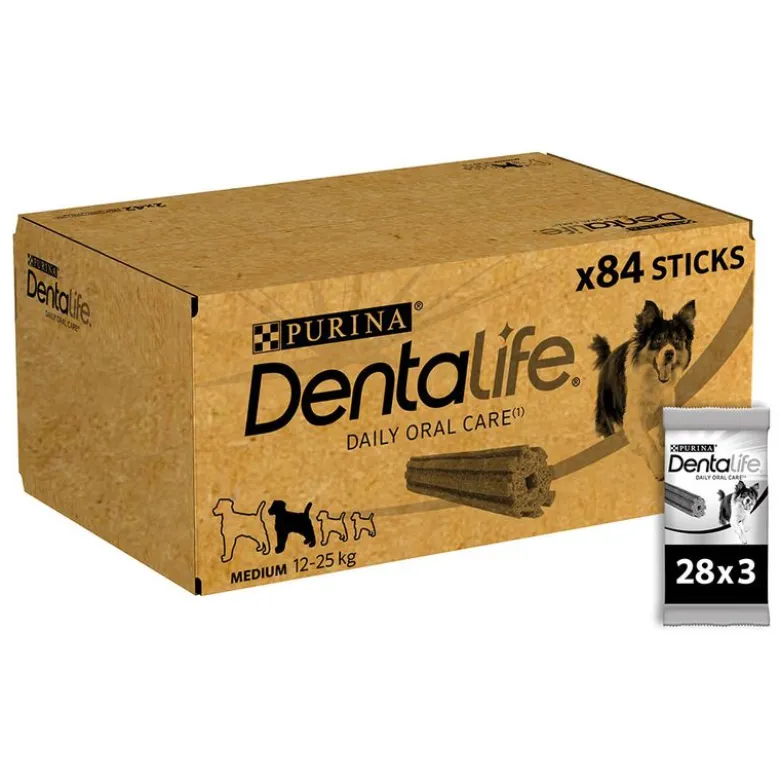 PURINA Dentalife tandpleje-snacks mellemstore hunde (12-25 kg)