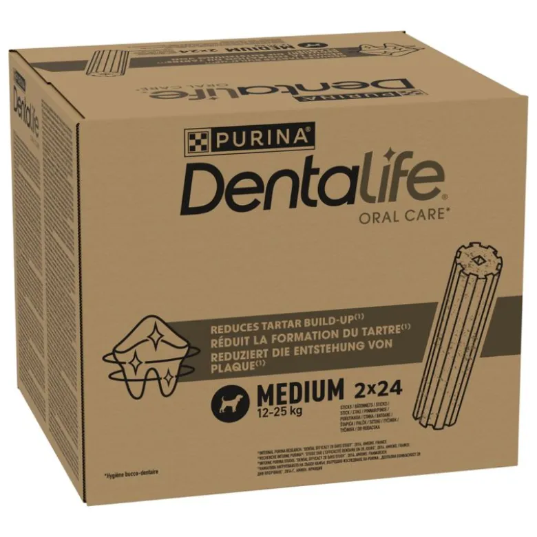 PURINA Dentalife tandpleje-snacks mellemstore hunde (12-25 kg)