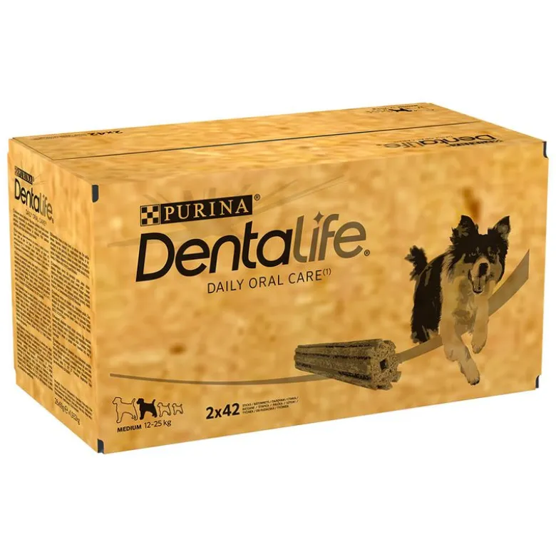 PURINA Dentalife tandpleje-snacks mellemstore hunde (12-25 kg)