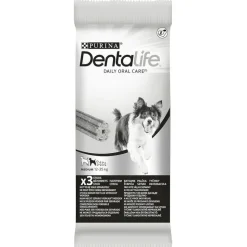 PURINA Dentalife tandpleje-snacks mellemstore hunde (12-25 kg)