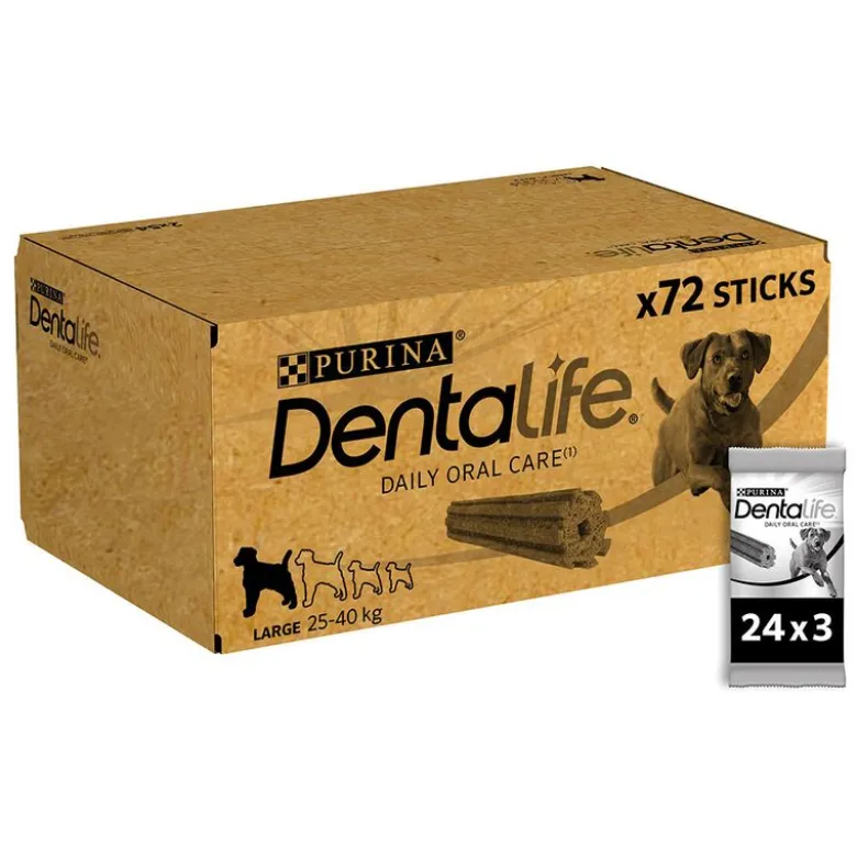 PURINA Dentalife tandpleje-snacks store hunde (25-40 kg)