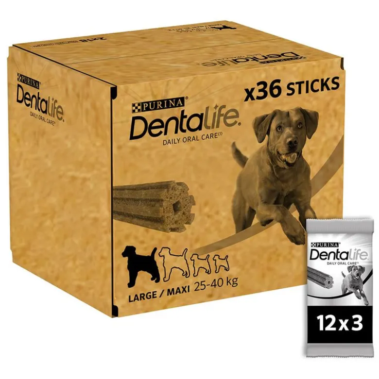 PURINA Dentalife tandpleje-snacks store hunde (25-40 kg)