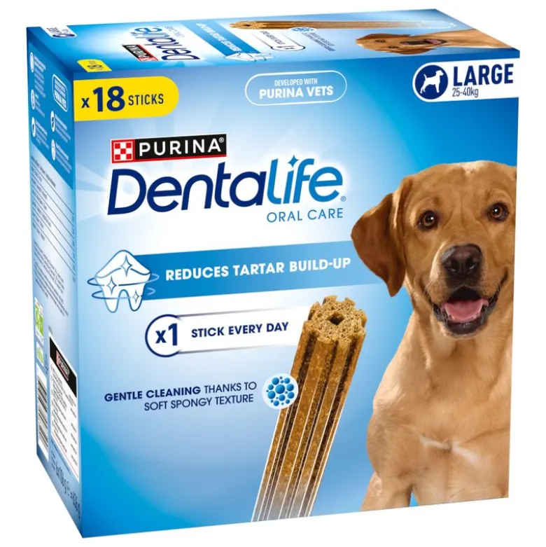 PURINA Dentalife tandpleje-snacks store hunde (25-40 kg)