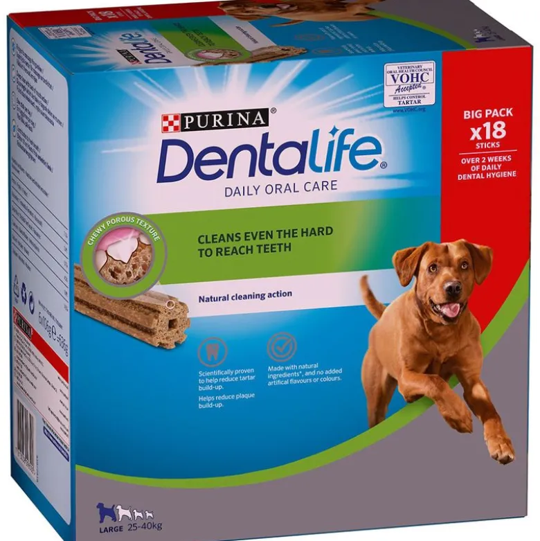 PURINA Dentalife tandpleje-snacks store hunde (25-40 kg)