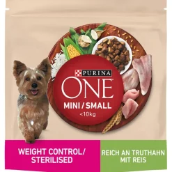 PURINA ONE Mini Adult Weight Control / Sterilised Kalkun & Ris