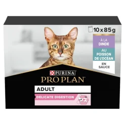PURINA PRO PLAN Cat Adult Delicate Digestion 10 x 85 g