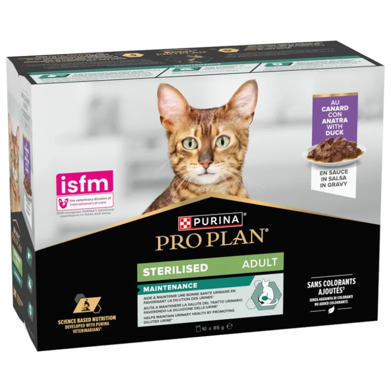 PURINA PRO PLAN Cat Sterilised Adult Maintenance 10 x 85 g
