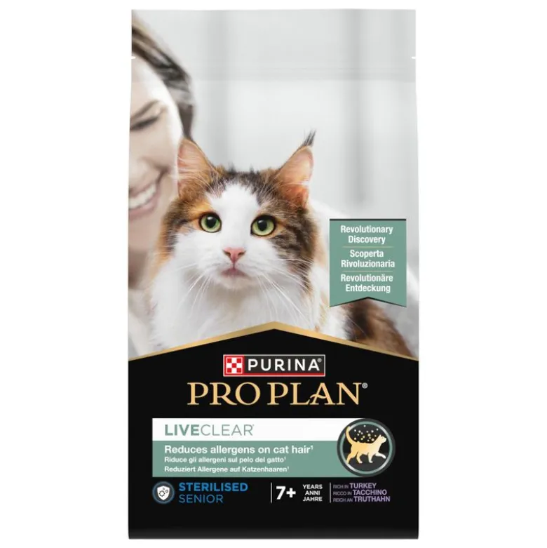 PURINA PRO PLAN LiveClear Sterilised Senior 7+ Kalkun