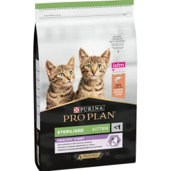 PURINA PRO PLAN Sterilised Kitten Healthy Start Laks