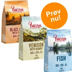 Purizon 80:20:0 prøvepakke 3 x 1 kg
