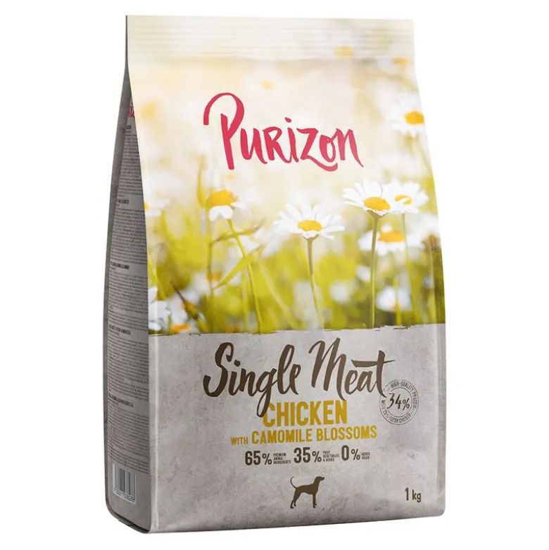 Purizon Single Meat Adult Kylling med græskar