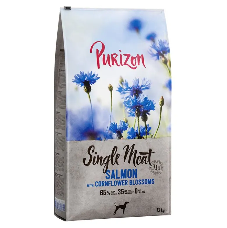 Purizon Single Meat Adult Laks med spinat & kornblomster