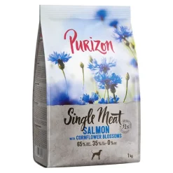 Purizon Single Meat Adult Laks med spinat & kornblomster