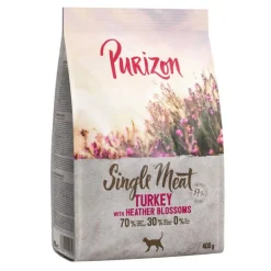 Purizon Single Meat Kalkun med Lyngblomster
