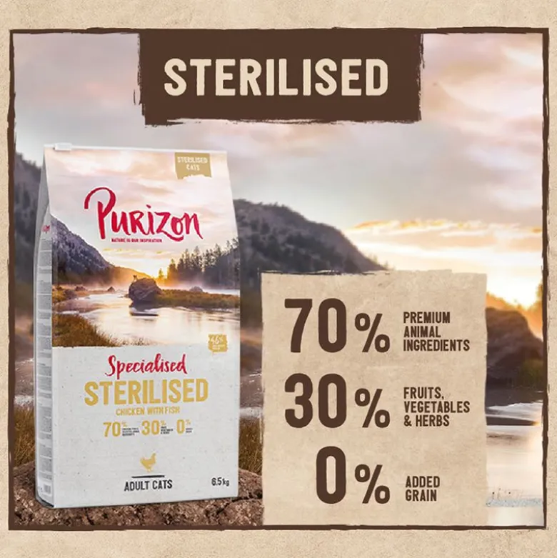 Purizon Single Meat Kylling med Kamilleblomster