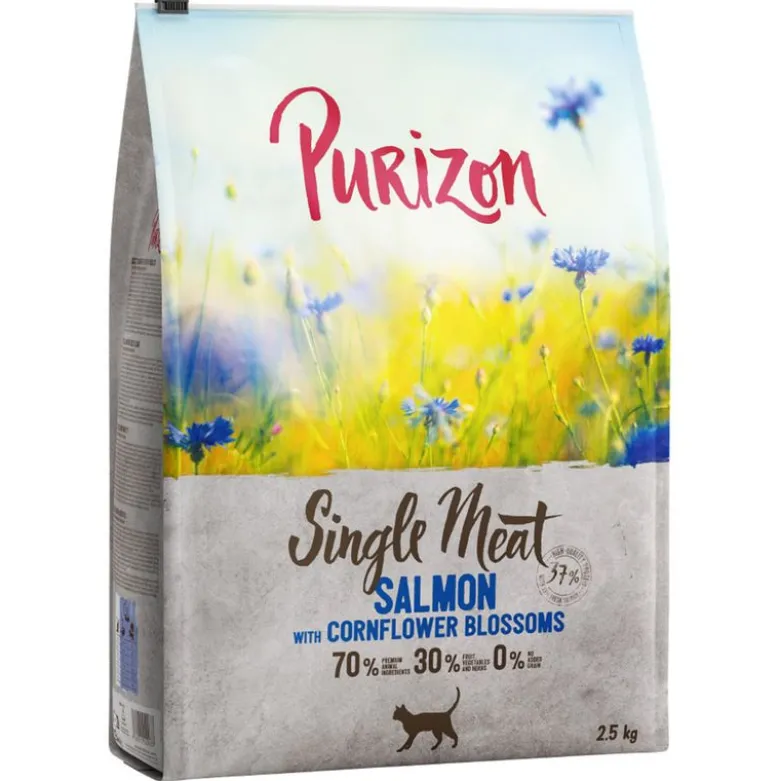 Purizon Single Meat Laks med Kornblomstblomster
