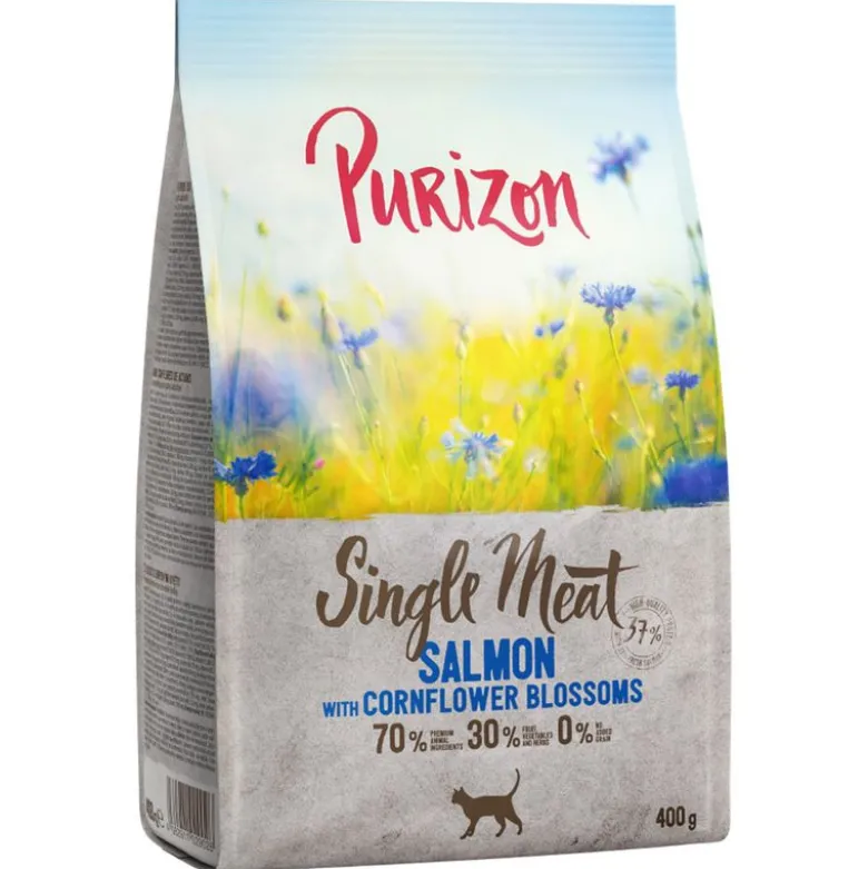 Purizon Single Meat Laks med Kornblomstblomster