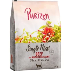 Purizon Single Meat Oksekød med Hawaiiblomst