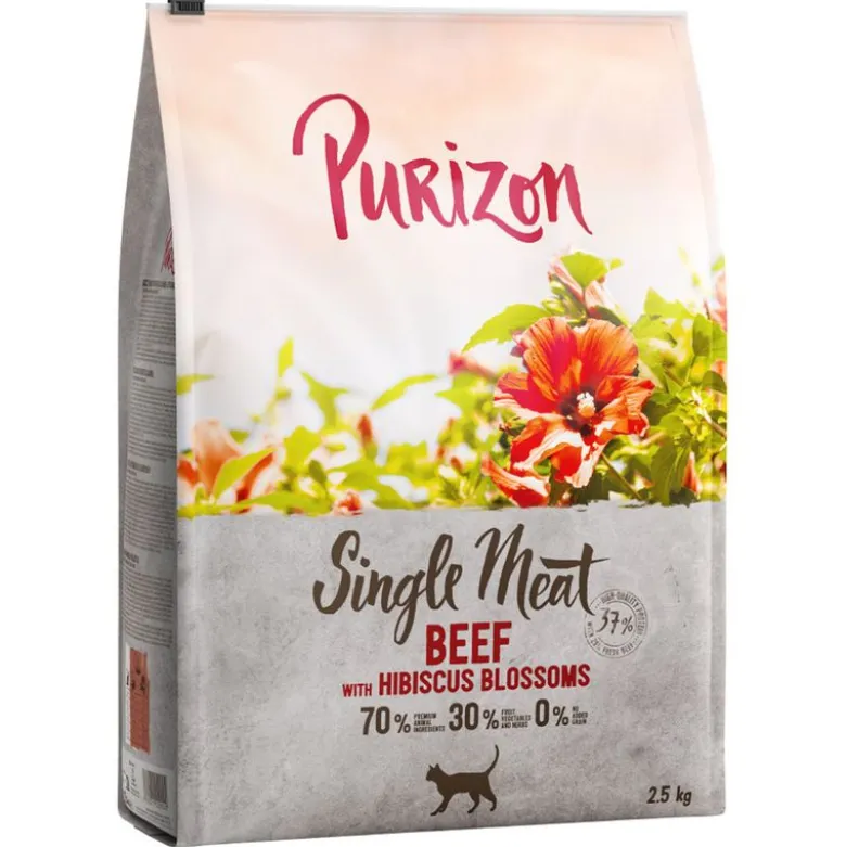 Purizon Single Meat Oksekød med Hawaiiblomst