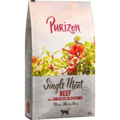 Purizon Single Meat Oksekød med Hawaiiblomst