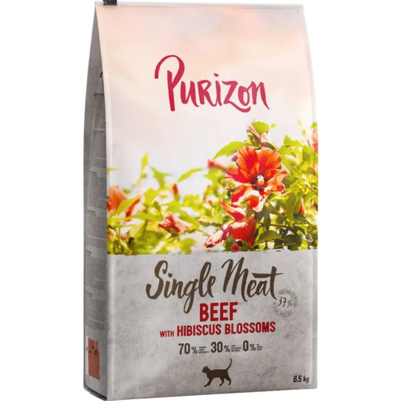 Purizon Single Meat Oksekød med Hawaiiblomst