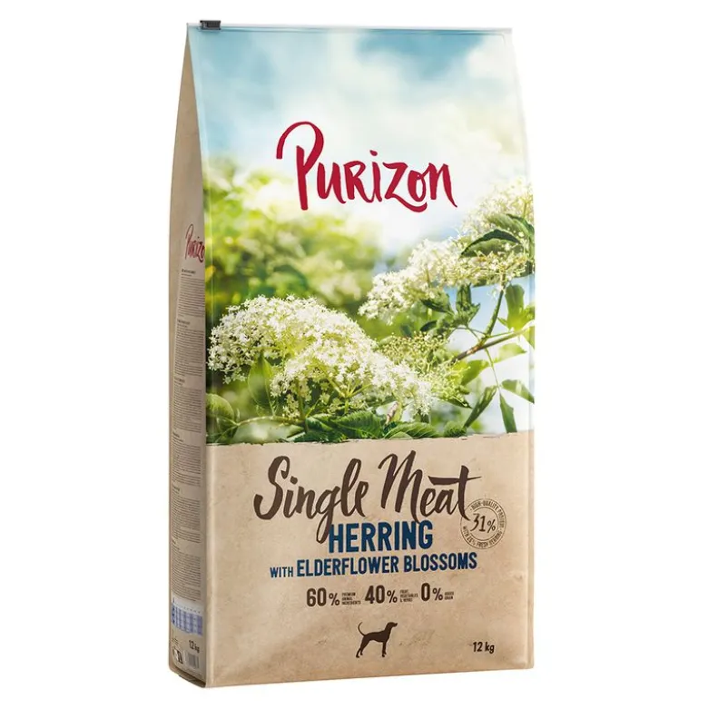 Purizon Single Meat Sild med hyldeblomster