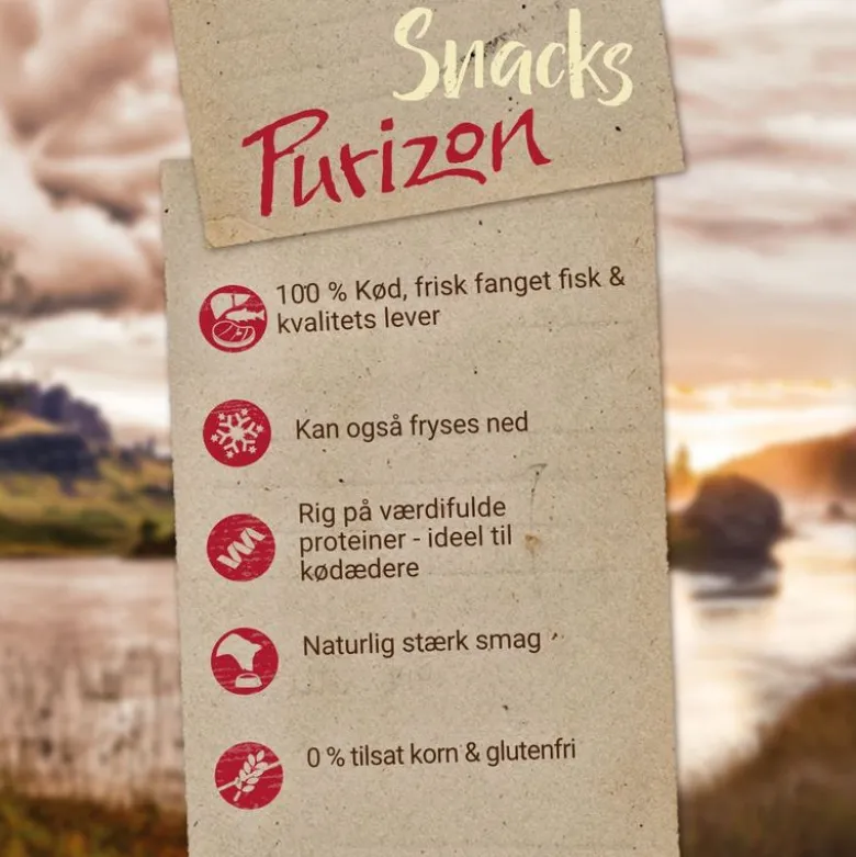 Purizon Snack Lam & Fisk - kornfri