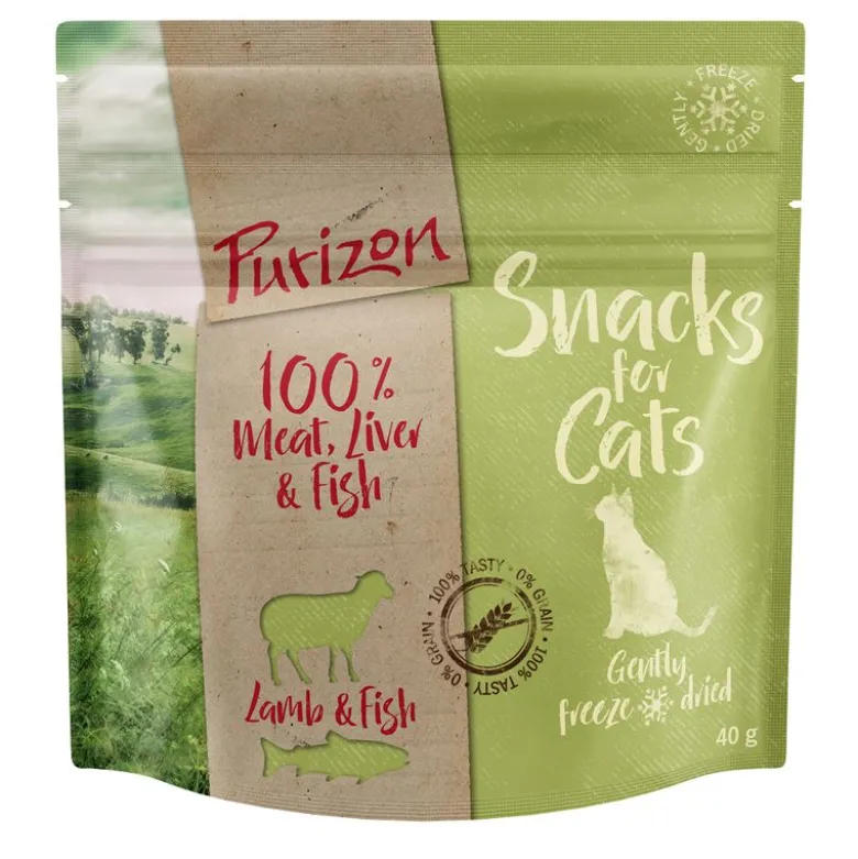 Purizon Snack Lam & Fisk - kornfri
