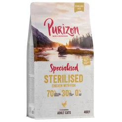 Purizon Sterilised Adult Kylling & Fisk - kornfri