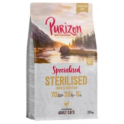 Purizon Sterilised Adult Kylling & Fisk - kornfri