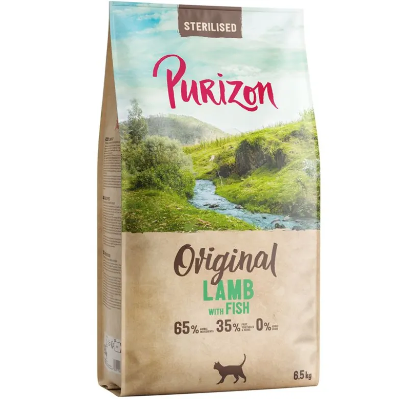 Purizon Sterilised Adult Lam med Fisk - kornfri