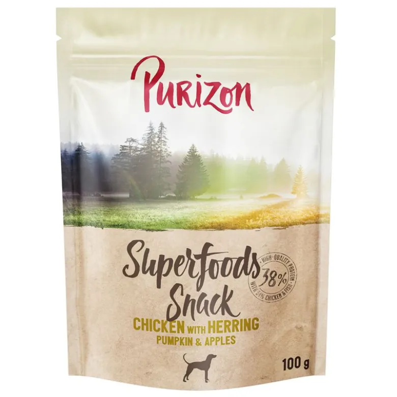 Purizon Superfoods hundesnacks 100 g