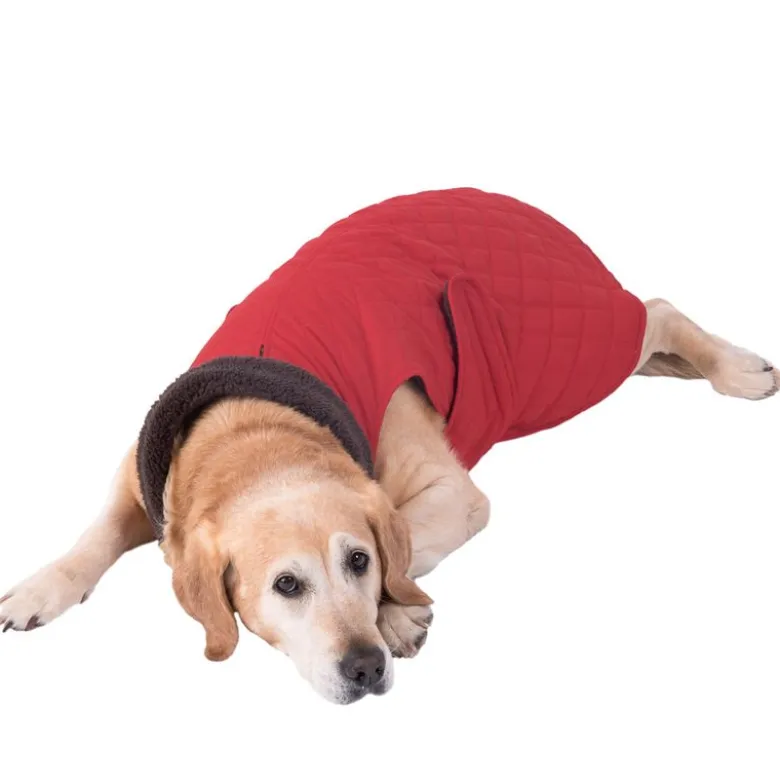 Quiltet hundejakke