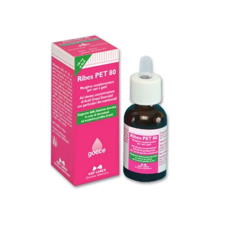 Ribes Pet 80 - Drops Hair/Skin Care