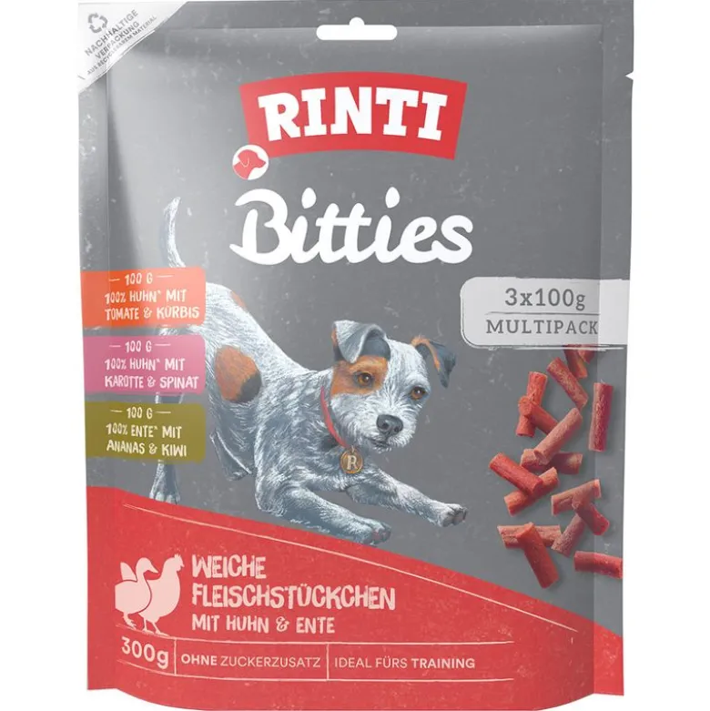 RINTI Bitties Blandet pakke 3 x 100 g
