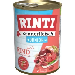RINTI Kød for Kendere Junior 6 x 400 g
