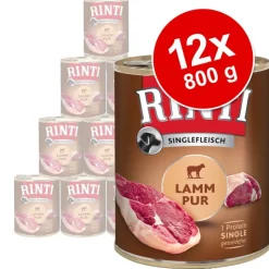 RINTI Singlefleisch 12 x 800 g hundefoder