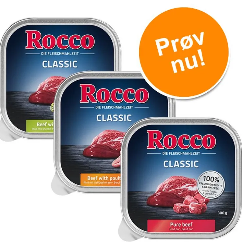 Rocco Blandet Prøvepakke 9 x 300 g