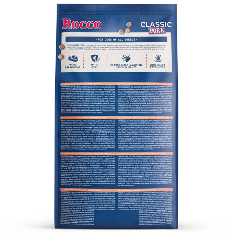 Rocco Classic Adult svinekød med laks