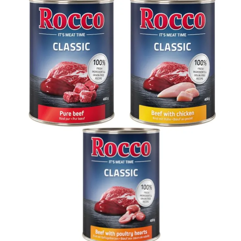 Rocco Classic Blandet pakke 12 x 400 g