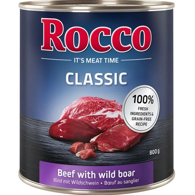 Rocco Classic Blandet Prøvepakke 6 x 800 g